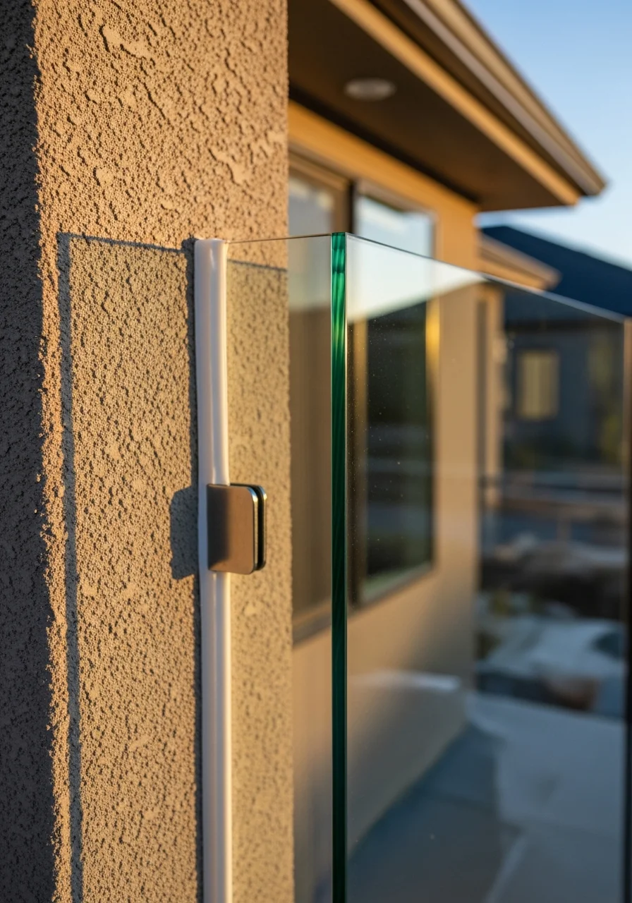 Close-up of quality craftsmanship on a Sandy home's exterior detail, demonstrating professional workmanship.